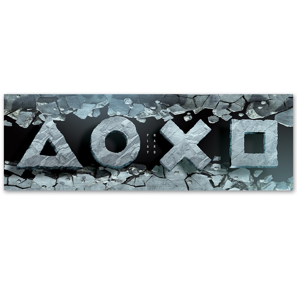 Emaga Obraz na płótnie, Kontroler abstrakcja - 90x30